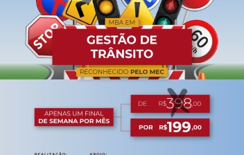 Curso de pós graduação em Gestão de Trânsito