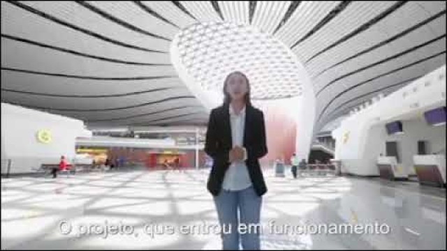 China inaugura maior aeroporto do mundo