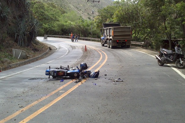 Motociclistas são os que mais se acidentam no trânsito