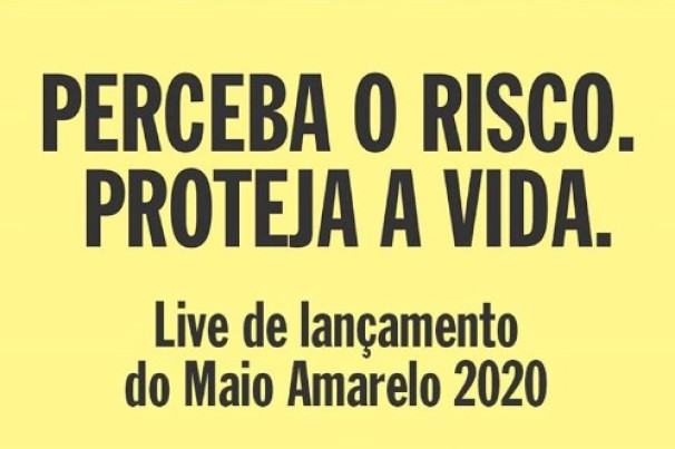 Live: lançamento do Maio Amarelo acontece nesta quarta