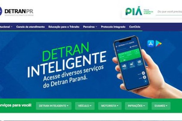 Portal do Detran-PR é avaliado como melhor do País