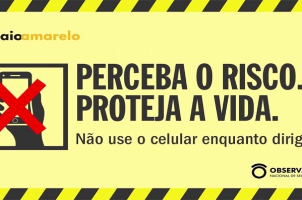 Celular ao volante lidera infrações em Cascavel