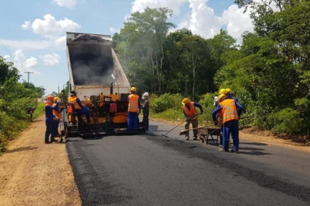 DNIT finaliza pavimentação na BR-230/PA