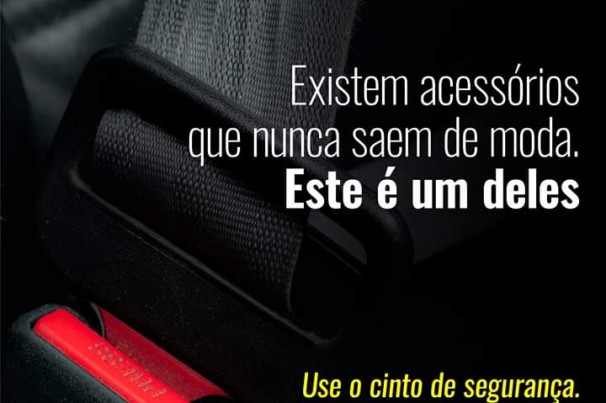 O uso do cinto de segurança