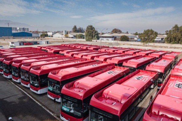 Chile aumenta frota de ônibus elétricos