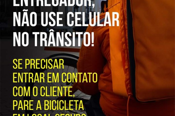 Atenção entregadores