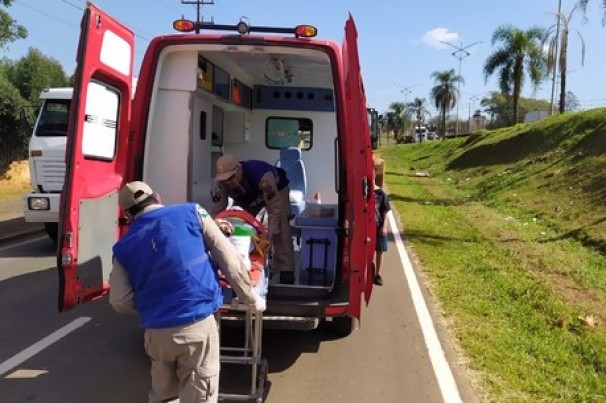 Homem é levado a UPA, recebe alta e é atropelado