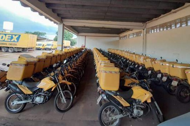 Correios realiza leilão de 74 motocicletas em Natal