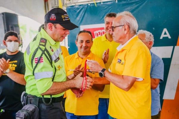 Prefeito participa de abertura do Maio Amarelo 2022