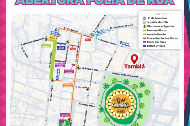 Semob-JP elabora plano operacional de trânsito e transporte para abertura do Folia de Rua