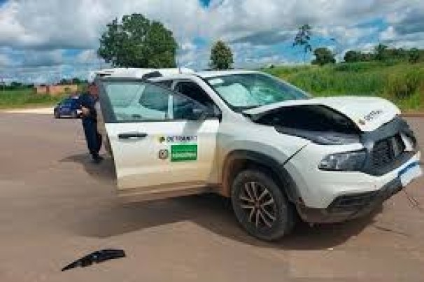 Idoso morre em acidente envolvendo veículo do Detran em Rondônia