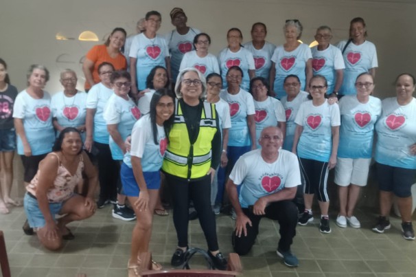 Semob Cabedelo promove palestra sobre segurança do idoso no trânsito