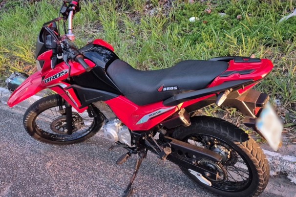 PRF na Paraíba retira arma de fogo, munições e moto adulterada de circulação