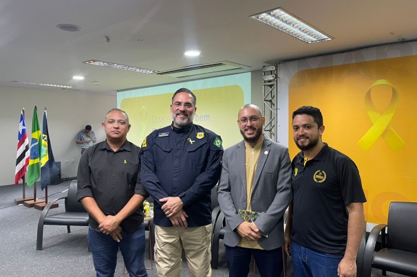 Secretário de Trânsito de Paço do Lumiar prestigia abertura do Maio Amarelo da PRF