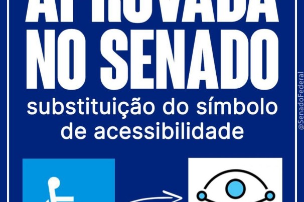 Plenário aprova novo símbolo de acessibilidade mais inclusivo