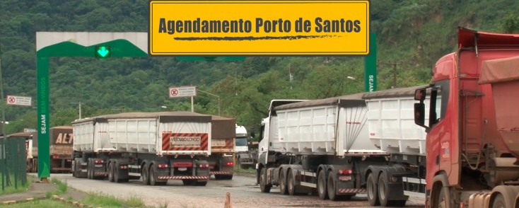 Porto de Santos alerta transportadores sobre novas regras de agendamento para caminhões