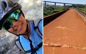 Saiba quem era a ciclista que morreu ao cair de ponte a mais de 15 metros de altura
