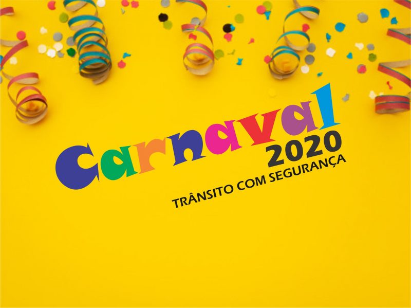 Trânsito: campanha educativa com foco no carnaval