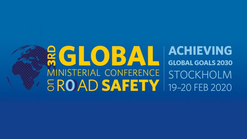 3ª Conferência Ministerial Global em Segurança Viária acontece este mês em Estocolmo