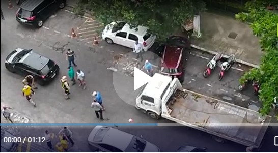 Vídeo: motorista de guincho e condutores brigam em Belém