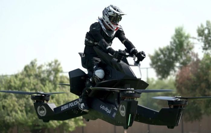Conheça: Moto voadora ou drone gigante?