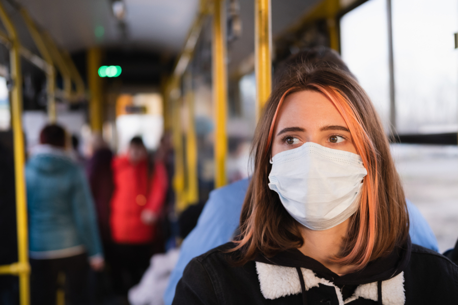 53% dos usuários de ônibus querem fiscalização do uso de máscaras