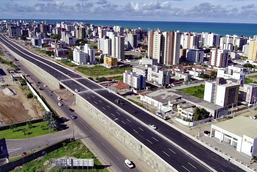 DNIT libera trânsito parcial em dois viadutos da BR-230 em Cabedelo