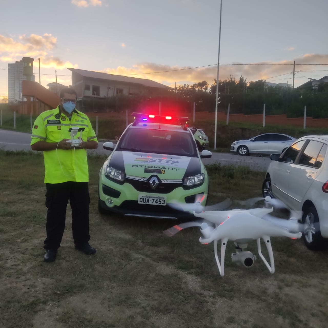 Campina Grande passa a utilizar drones na fiscalização de trânsito