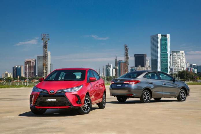 Toyota lança Yaris 2023 com novo visual e novo preço