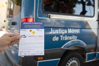 Justiça móvel de trânsito pode ser acionada em acidentes sem vítimas