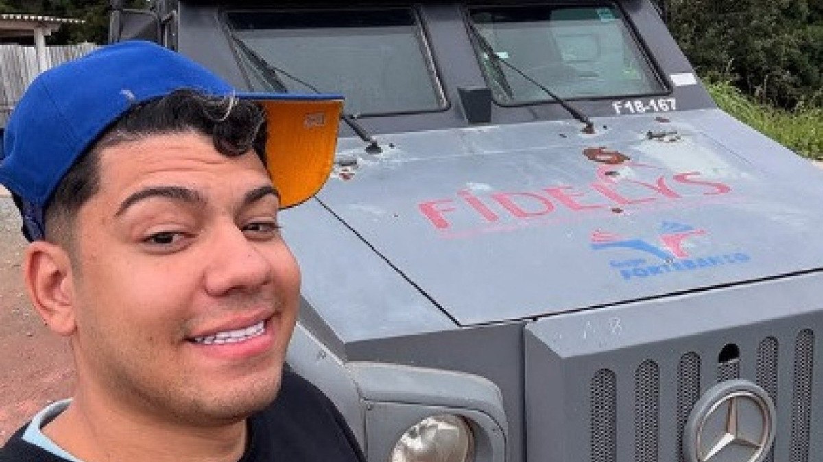 Influencer revende carro-forte após problema com a PF e ainda lucra R$ 40 mil