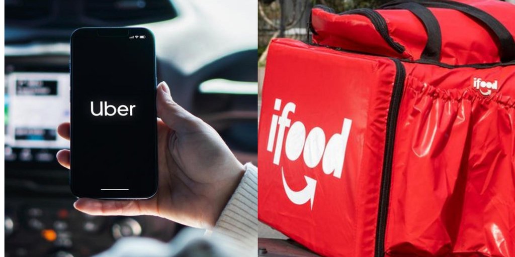 Parceria entre Uber e iFood esquenta disputa no mercado de delivery no Brasil